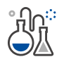 Test tubes icon
